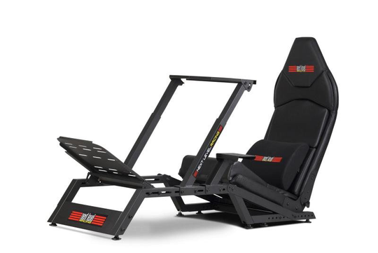 Next Level Racing F-GT Matte Black Simulator Cockpit