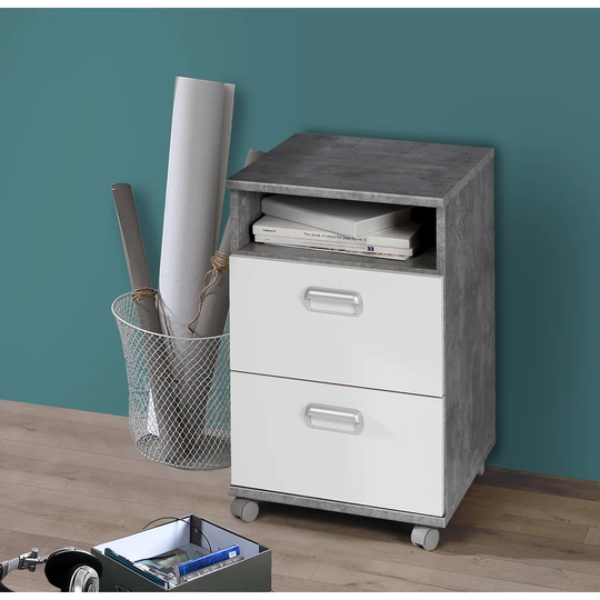 Bearup 2 Drawer Bedside Table