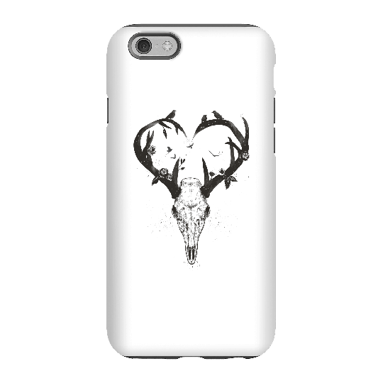 Balazs Solti Antlers Phone Case for iPhone and Android - iPhone 6S - Tough Case - Matte