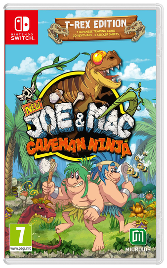 New Joe & Mac: Caveman Ninja T-Rex Edition Switch Game