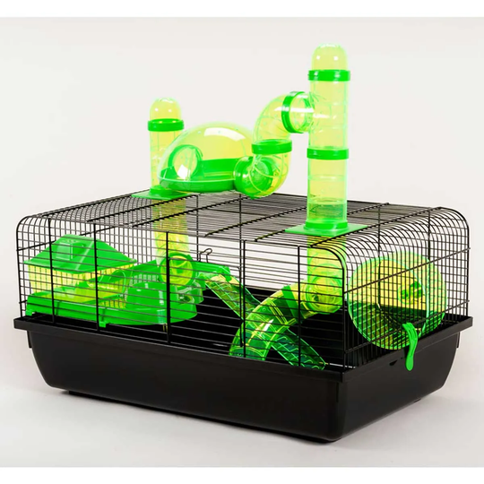 Little Friends The Landmark Small Animal Cage - Green