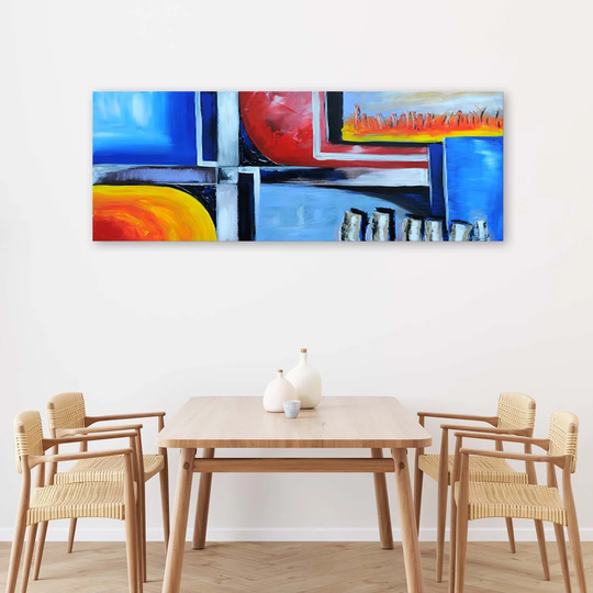 Canvas Print Abstract Coloured