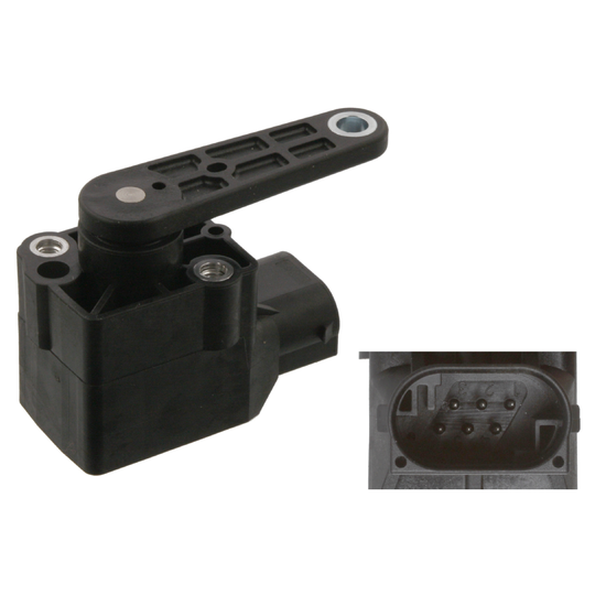 Headlamp Level Sensor Xenon light headlight range adjustment 38771 Febi Bilstein