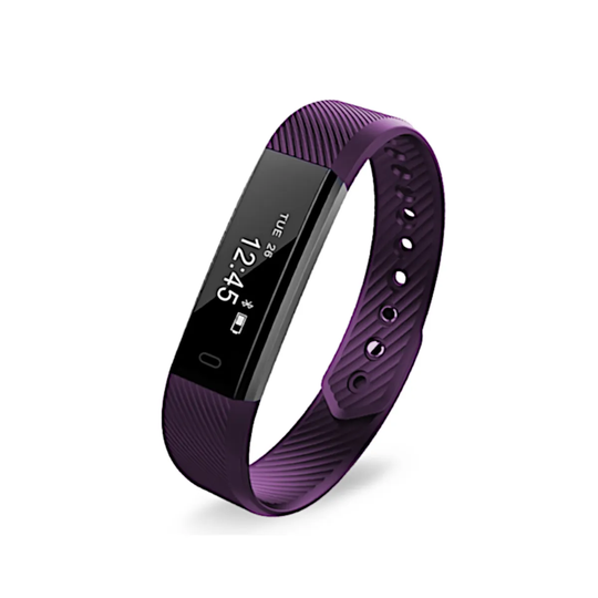 Aquarius AQ115 Bluetooth Fitness Tracker - Purple