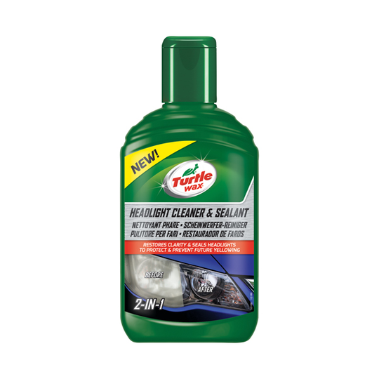 Turtle Wax 53168 Headlight Cleaner & Sealant 300ml 1830925