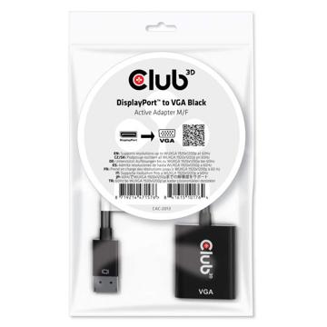 Club 3D DisplayPort /VGA adapter - 22.86m