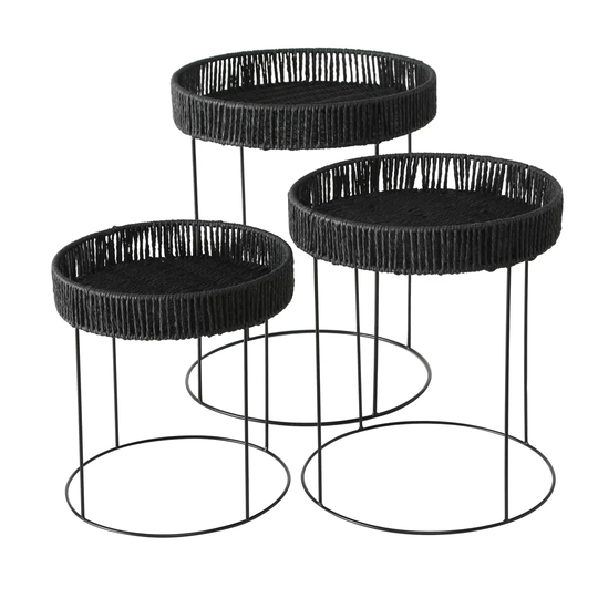 Enedina 3 Piece Nest of Tables