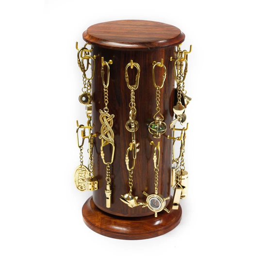 Harkness Display With 72 Assorted Keychains Includes 72 Units Nautical Decoration Gold Collection Signes Grimalt Decor And Go