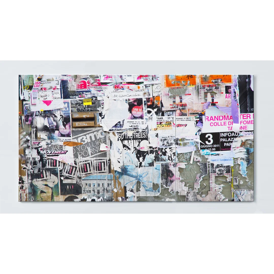 POster Motif Magnetic Wall Mounted Cork Board