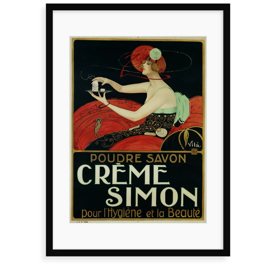 'Creme Simon Poster' Advertisement