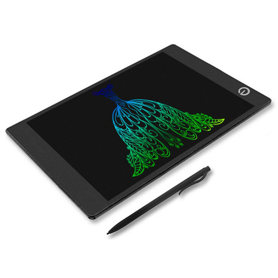 Aquarius Doodle 12inch LCD Writing & Drawing Tablet Board-Black