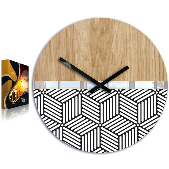 New Haven 33cm Silent Wall Clock