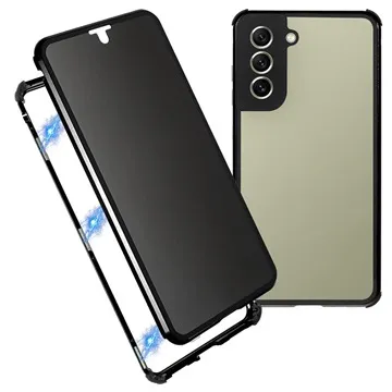 Privacy Series Samsung Galaxy S21 FE 5G Magnetic Case - Black