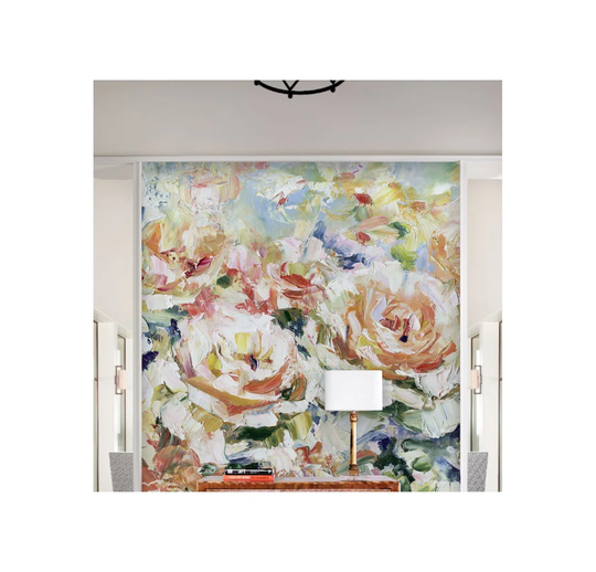 Hizer Roses Trend Romantic Delicate Flora Garden Wallpaper