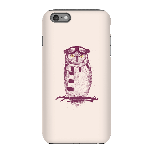 Balazs Solti Winter Owl Phone Case for iPhone and Android - iPhone 6 Plus - Tough Case - Gloss