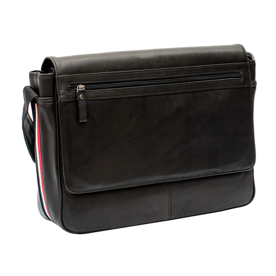PRIMEHIDE Large Texan Mens Bag - Black