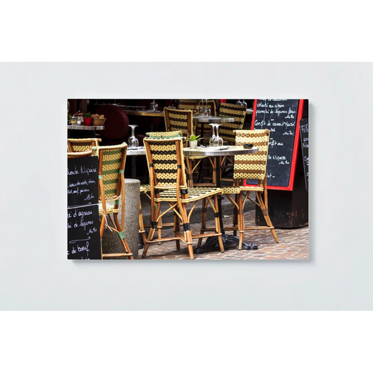Cafe Motif Magnetic Wall Mounted Cork Board