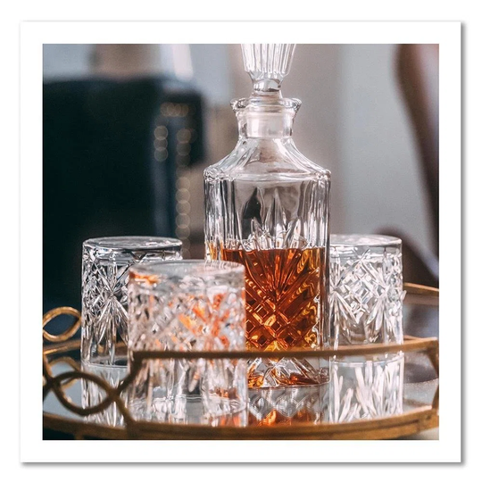 Canvas Print Whiskey Carafe