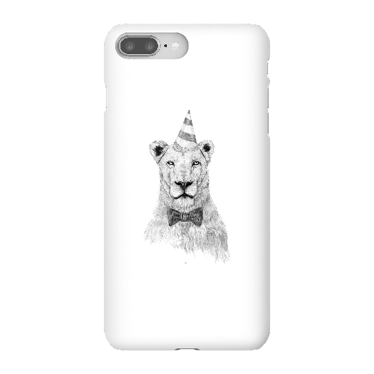 Balazs Solti Party Lion Phone Case for iPhone and Android - iPhone 8 Plus - Snap Case - Gloss