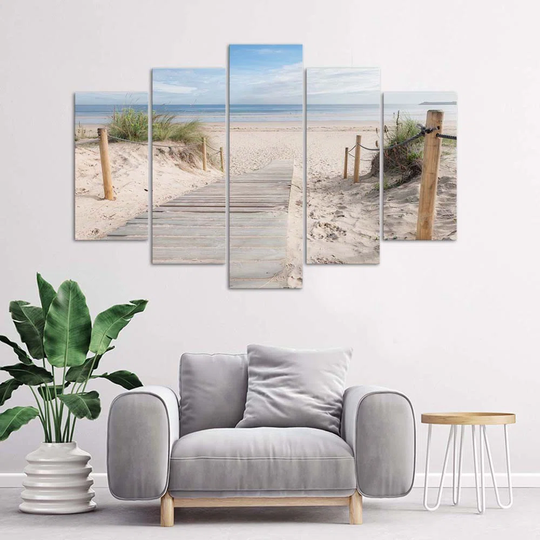 Canvas Print Beach Sea