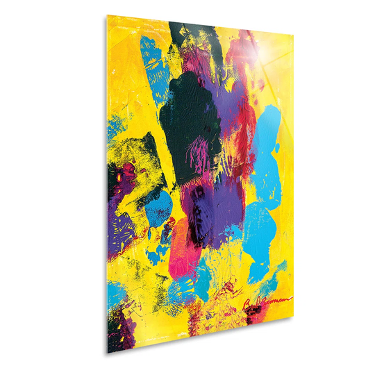 Ivy Bronx - Quadro - Brad Zimmerman - Verde E Blu - Tela Canvas - 100X140 - Pronto Da Appendere - Quadri Moderni Per La Casa