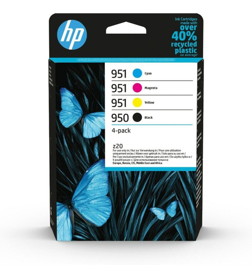 HP 950 Black/951 CMY Cartridge 4-Pack