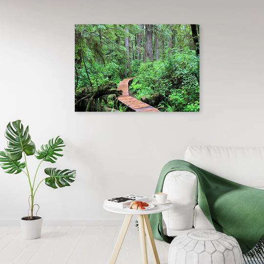 Canvas Print, Green Landscapes 16738