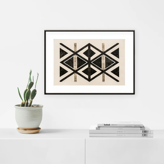 Ethnic Design N°1 - Picture Frame Photograph Print on Paper
