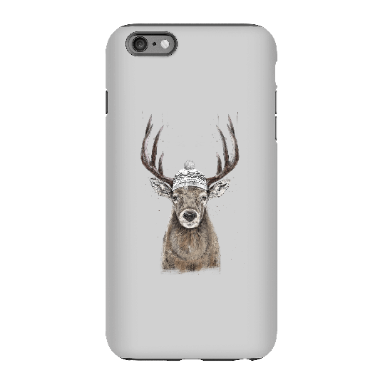 Balazs Solti Winter Deer Phone Case for iPhone and Android - iPhone 6 Plus - Tough Case - Gloss