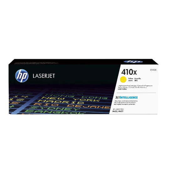 HP 410X High Yield Yellow Original LaserJet Toner Cartridge