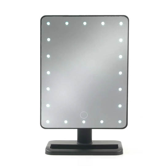 Intempo Bluetooth LED Mirror Speaker Black