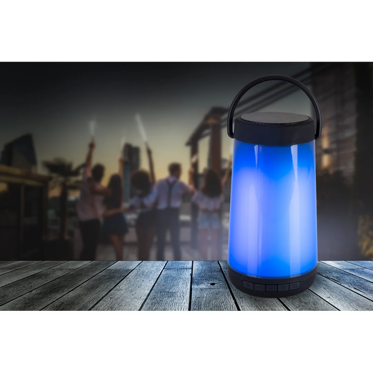 Vesta Festa Black Bluetooth LED Outdoor Table Lamp