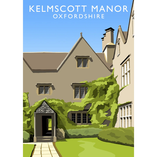 'Kelmscott Manor' Graphic Art