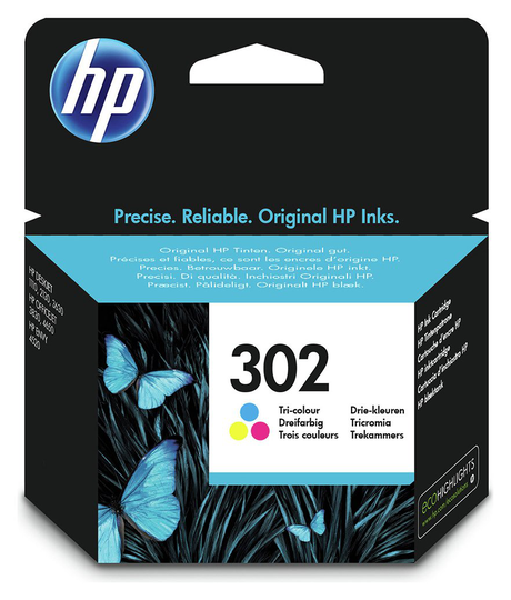 HP 302 Original Ink Cartridge - Colour