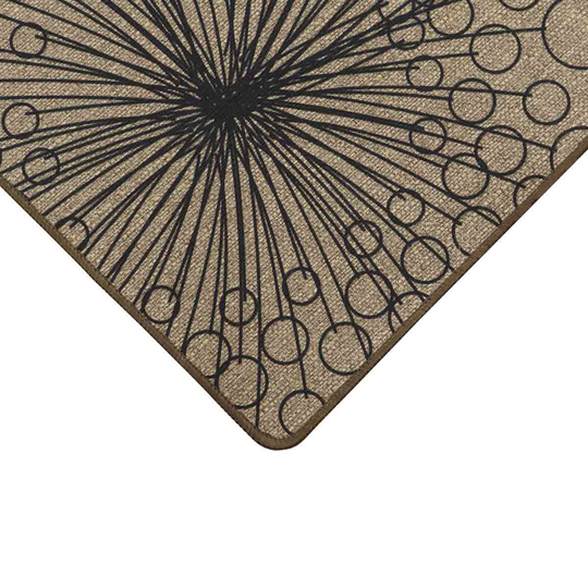 Jvl Elegance Door Mat 50 X 75 Cm, Dandelion Clock