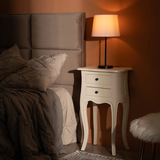 Rolla 2 Drawer Bedside Table