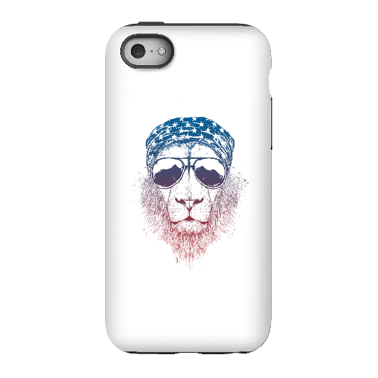 Balazs Solti Bandana Lion Phone Case for iPhone and Android - iPhone 5C - Tough Case - Gloss