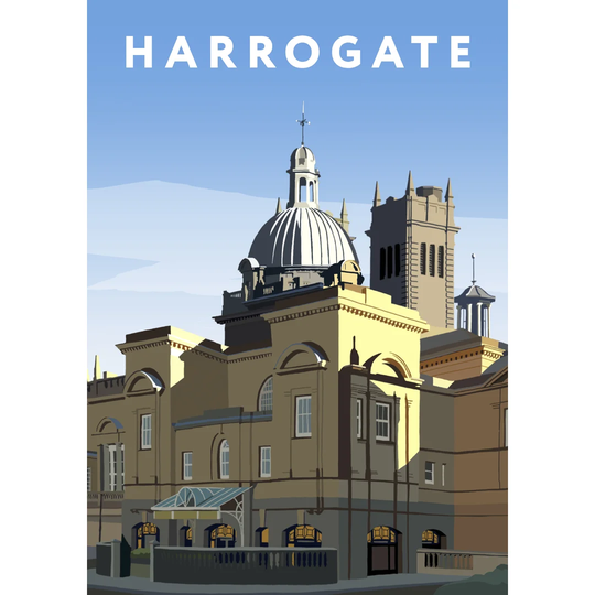 Harrogate 3 by Richard O'Neil Graphic Art Print on Paper