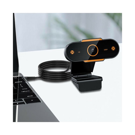 Full HD 1080P Clip On Computer Webcam With Microphone USB 2.0 For PC Laptops