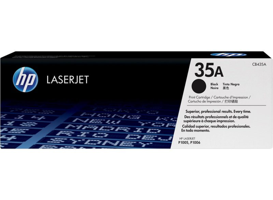 HP 35A Black Toner Cartridge 1500 Pages - CB435A