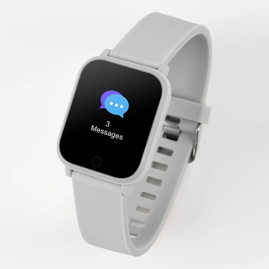 Reflex Active Series 10 Smart Watch With Colour Touch Screen And Up To 7 Day Battery Life Grey