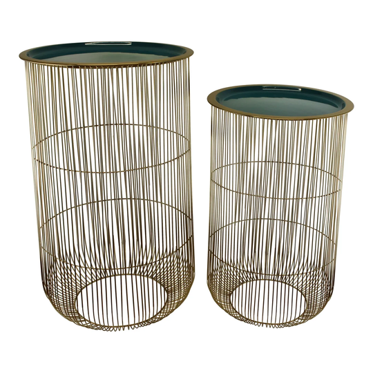 Lima 2 Piece Side Table Set