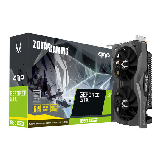 ZOTAC GeForce GTX 1660 SUPER 6GB AMP Edition Graphics Card