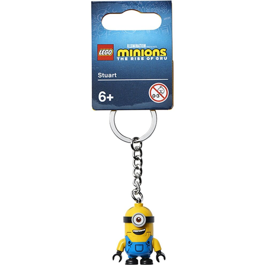 LEGO Minions Stuart Minifigure Keychain 854071