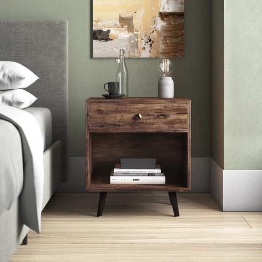 Camron 1 Drawer Bedside Table