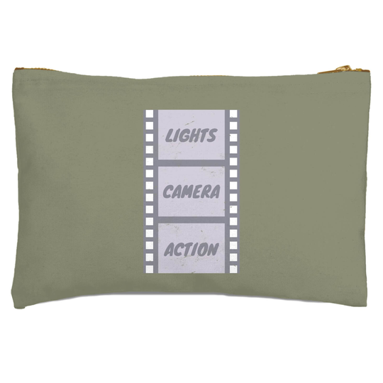 Lights Camera Action Zipped Pouch