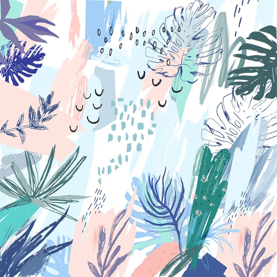 Hughett Pastelabstract Design Wallpaper