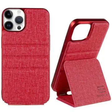 X-Level Journey iPhone 14 Pro Vertical Flip Case - Red