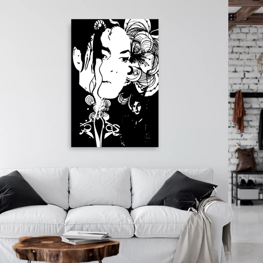 Canvas Print, Black People