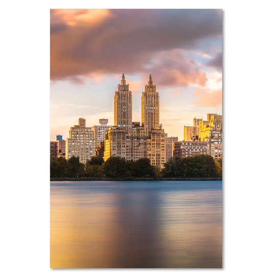 Canvas Print, Cities And Orange Architecture 16334